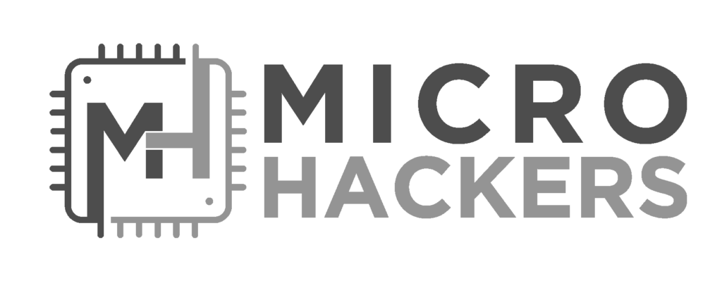 microhackers logo greyscale